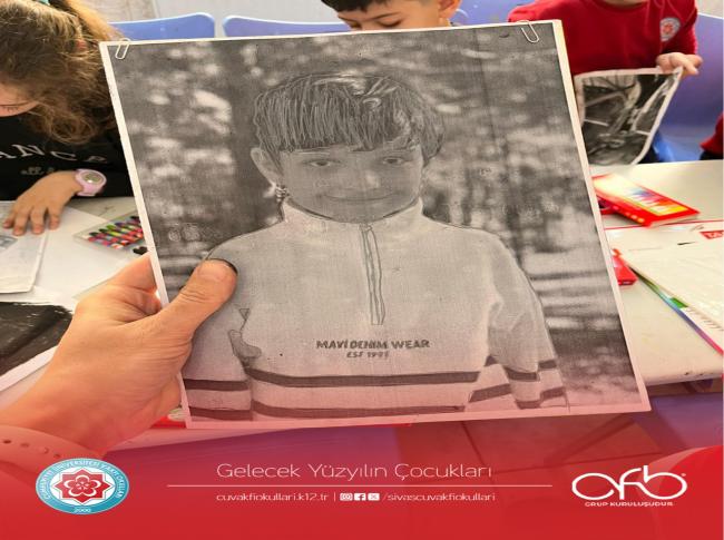 Portrelerde Çizgi Aktarımı Çalışması görseli