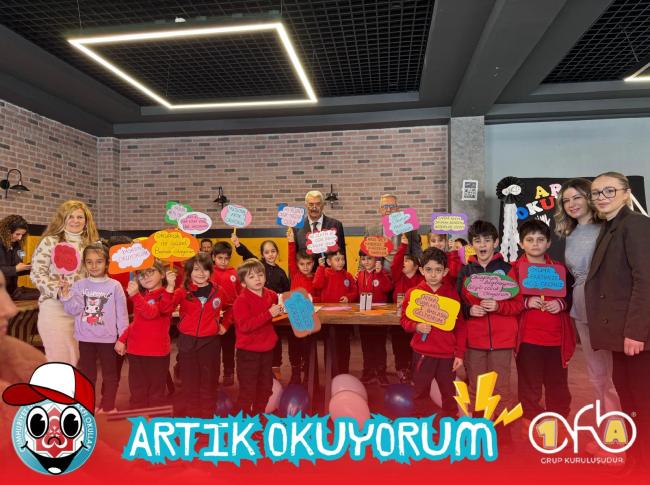 1/A Sınıfı Okumaya Geçiş Kutlaması görseli