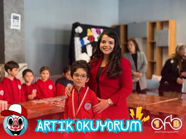 1/B Sınıfı Okumaya Geçiş Kutlaması görseli