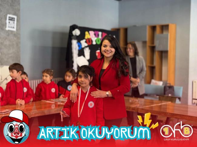 1/B Sınıfı Okumaya Geçiş Kutlaması görseli