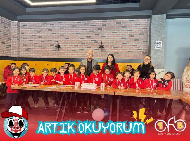 1/B Sınıfı Okumaya Geçiş Kutlaması görseli