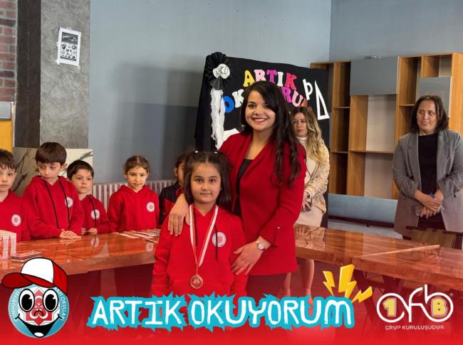 1/B Sınıfı Okumaya Geçiş Kutlaması görseli