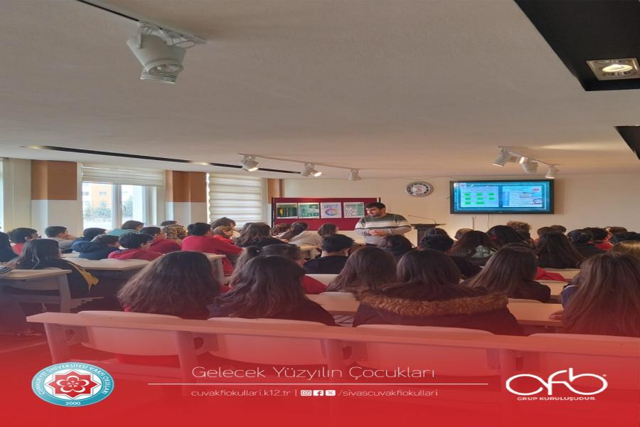 LGS grubumuz ile Fen Lisesi ziyaretimizden kareler