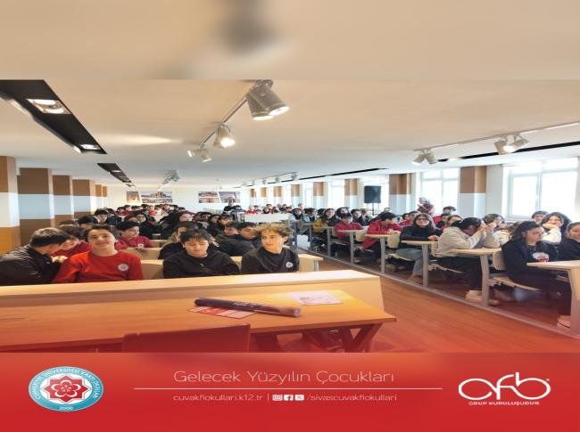 LGS grubumuz ile Fen Lisesi ziyaretimizden kareler görseli