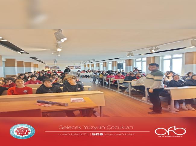 LGS grubumuz ile Fen Lisesi ziyaretimizden kareler görseli