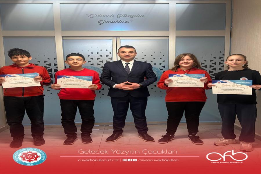 6.Sınıfların zirvesinde olan öğrencilerimize sertifikaları verildi. Öğrencilerimizi tebrik eder başarılarının devamını dileriz...